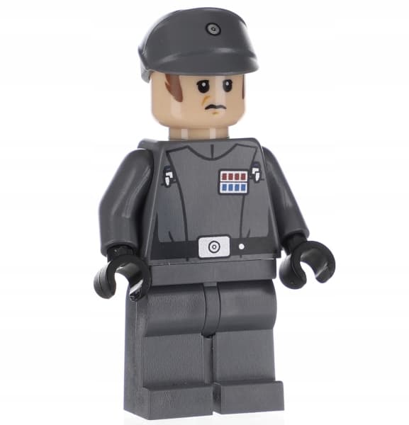 Lego Star Wars – Imperial Officer (Commodore) + blaster! sw0877 75184
