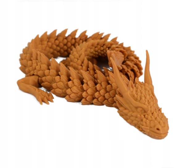 Sani figurine, Dragon in a Spiral Egg, 90 x 120 mm, Gold
