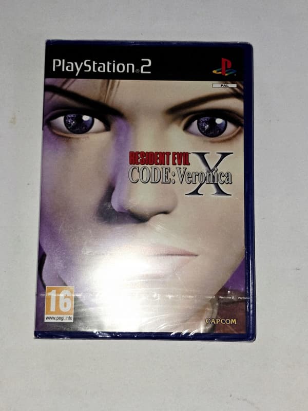 RESIDENT EVIL CODE VERONICA – NEW WRAP !!! PS2 3XA