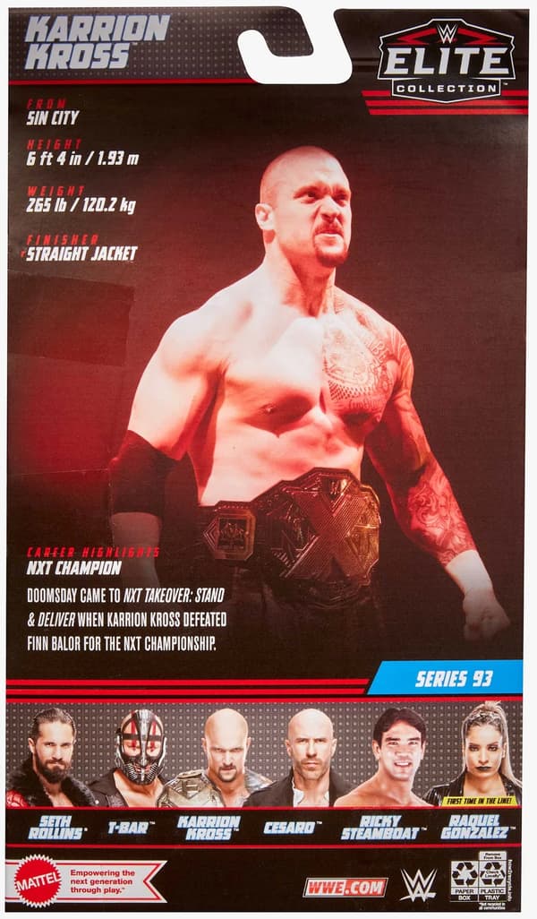 MATTEL WWE Elite Karrion Kross Figure