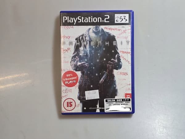 FAHRENHEIT PS2 GAME