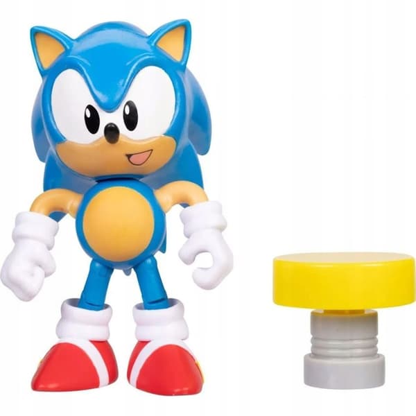 SONIC THE HEDGEHOG CLASSIC SONIC 10cm + JUMPING PLATFORM