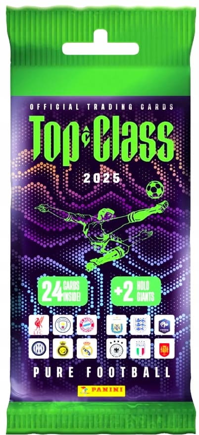 PANINI TOP CLASS 2025 – BOX OF 10 Fatpack packets