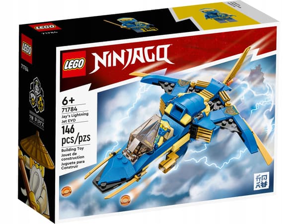LEGO Ninjago Jay’s EVO Supersonic Jet 71784
