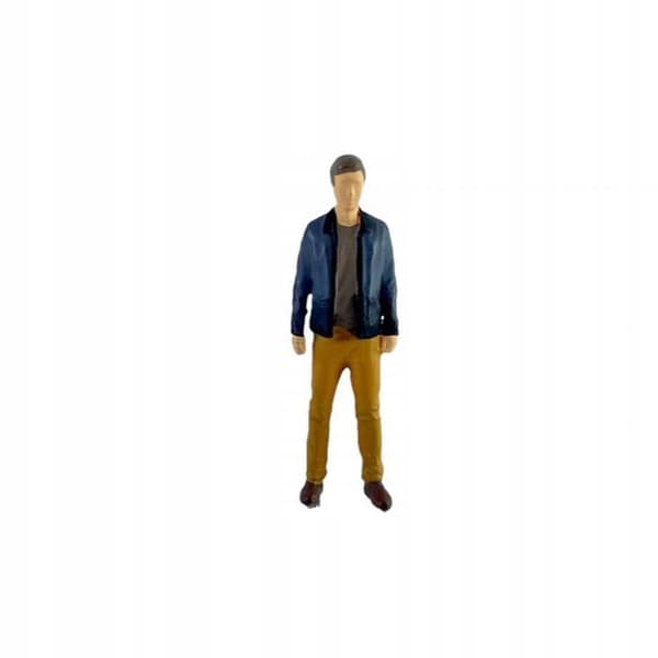 3x 1:64 Hand-painted figurines – Sand Collection table decorations in blue