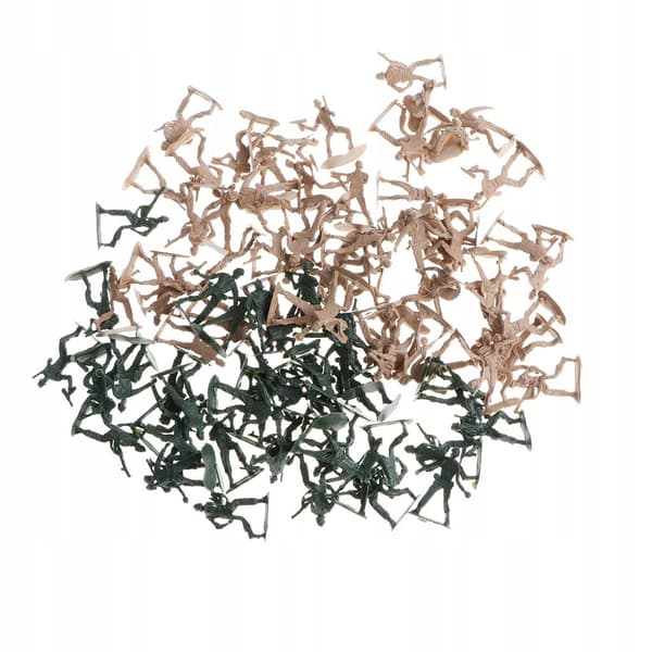 100x Soldier and Child Figurines\\\ s