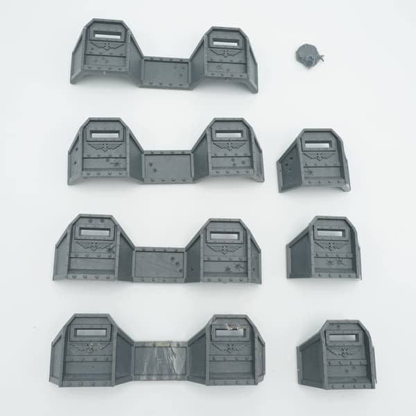 Warhammer 40k Aegis Defence Line plastic terrain set