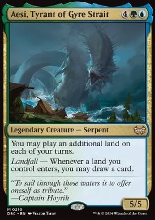 Magic: The Gathering Aesi, Tyrant of Gyre Strait