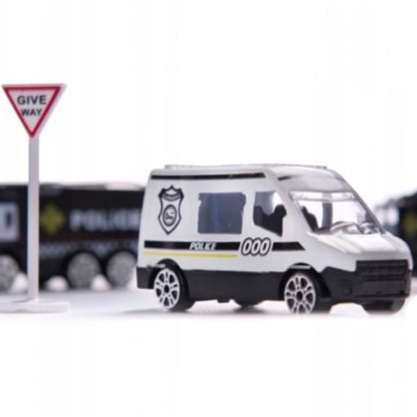 FOLDING POLICE TOY PLANE
