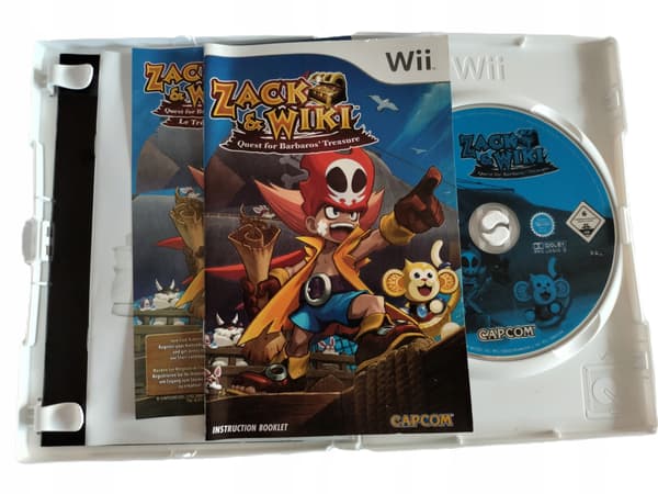 ZACK & WIKI: QUEST FOR BARBADOS Wii * ENG