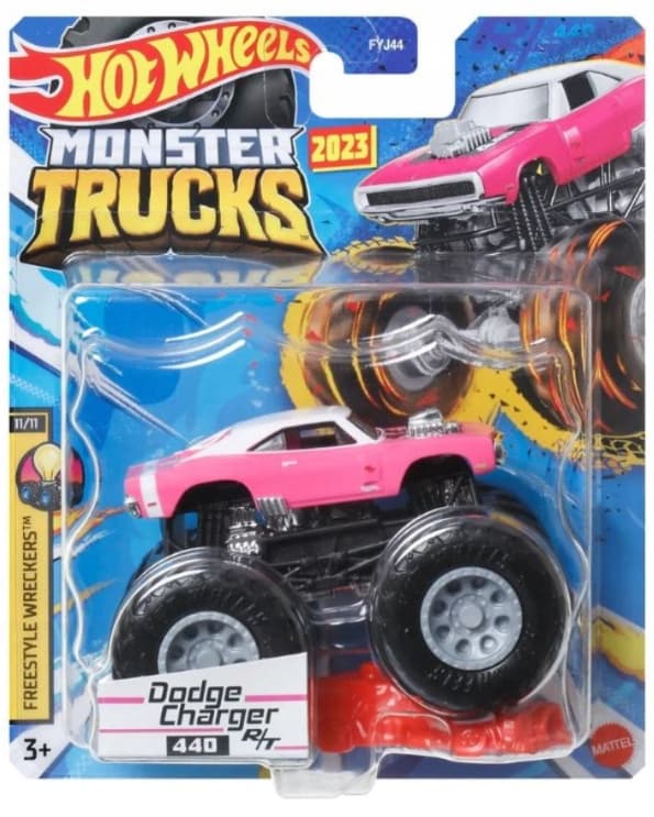 Hot Wheels Monster Trucks vehicle, various types, 1 item