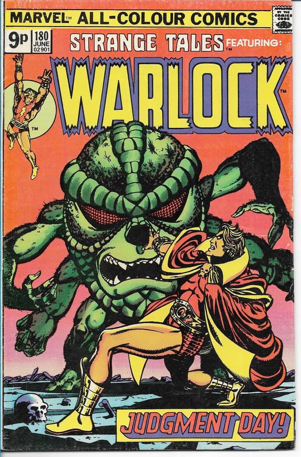 Marvel Strange Tales Comic 180/1975 (English) Warlock KEY!