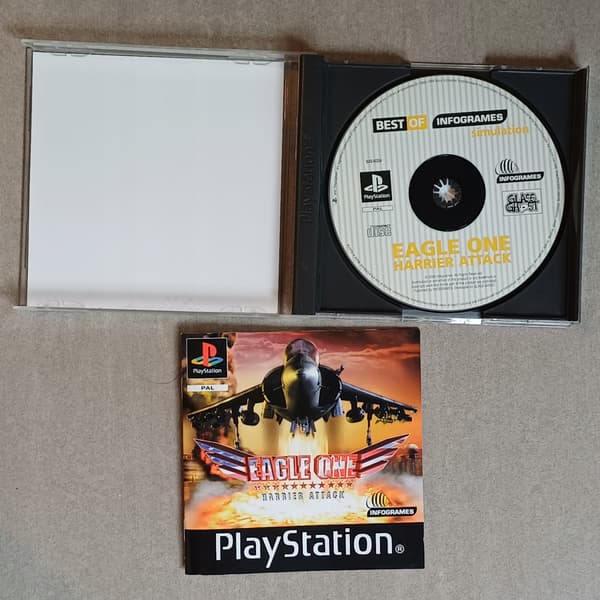 Eagle One Harrier Attack, PlayStation, PS1