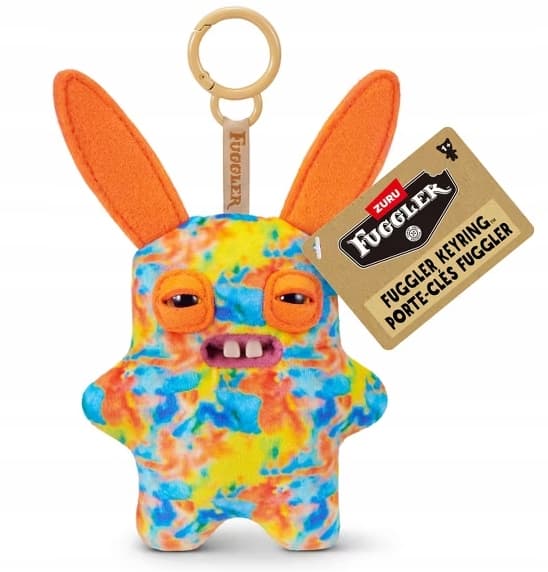 Fuggler 15760K Soft Toy 9 cm Rabid Rabbit Keyring