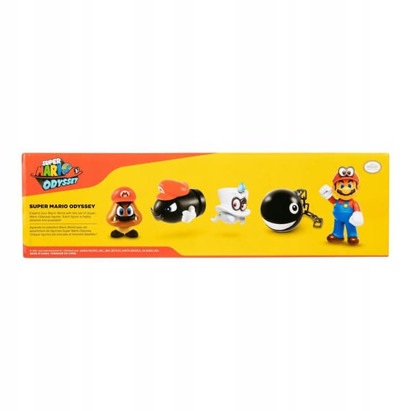 Super Mario Bros. Odyssey Goomba Cappy Figurine Set
