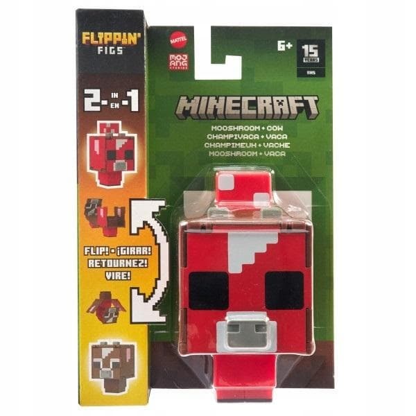 Minecraft Mushroom Figure with Transformation HTL49