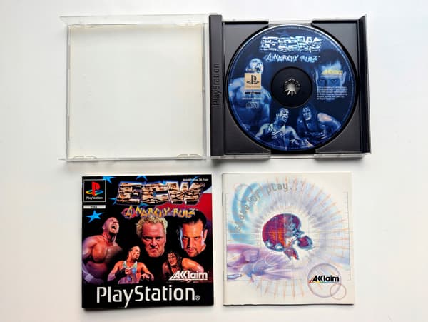 *** ECW ANARCHY RULZ PLAYSTATION 1 PS1 PSX PSONE ***