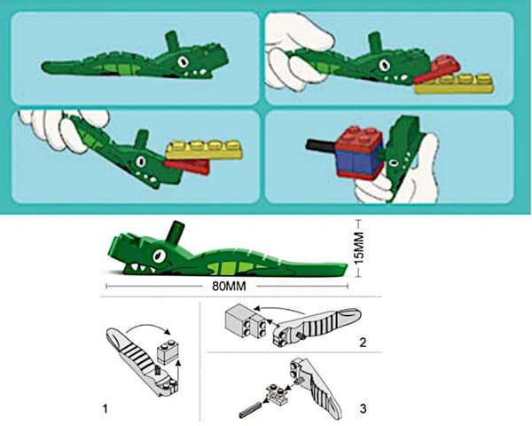 M1A2 ABRAMS TANK BUILDING BLOCKS – US ARMY + 2 MINIFIGURES + LEGO WEAPONS