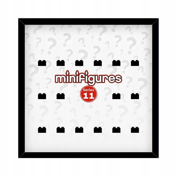 Personalised LEGO Minifigure Display Frame 71002, Series 11