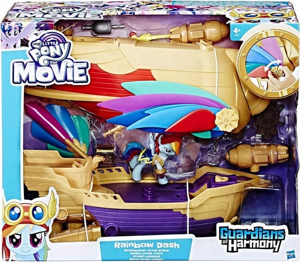 My Little Pony Rainbow Dash Pirate Ship C1059