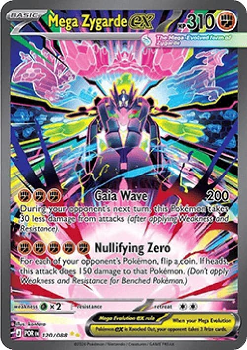 Pokemon Mega Zygarde ex