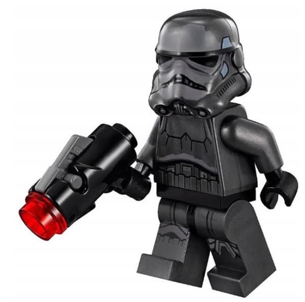 LEGO Star Wars Mini Figure sw0603 Shadow Stormtrooper sw603 + weapon