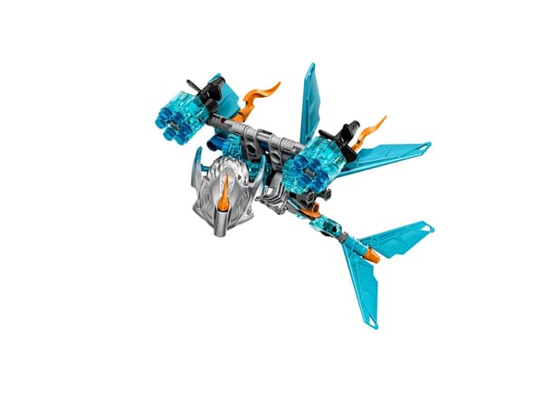 LEGO Bionicle 71302 Akida, the Water Creature + Instructions, Second-hand Bricks, Robot