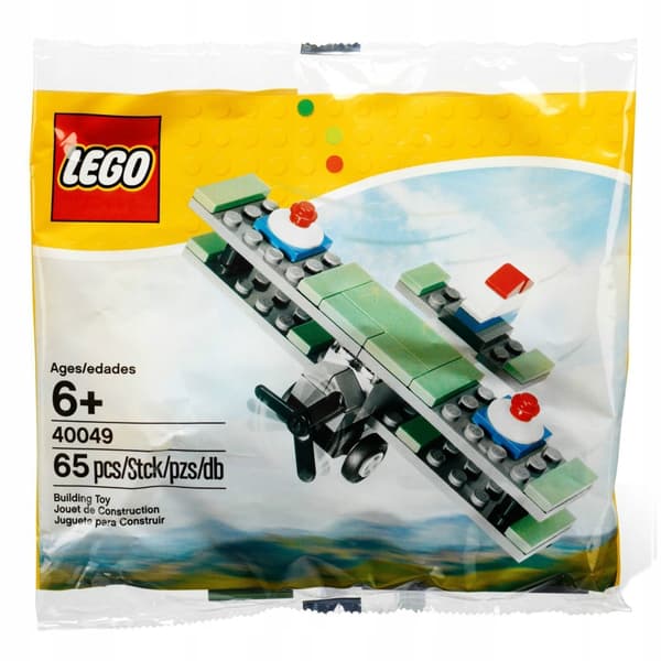 Lego Creator Sopwith Camel 40049 polybag mini aeroplane MISB 2012