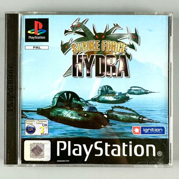 Strike Force Hydra | PS1 | PSX | PLAYSTATION | 3xA SET