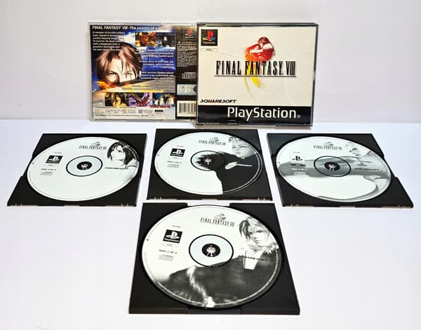 Final Fantasy VIII for PlayStation (PSX) – READ THE DESCRIPTION!