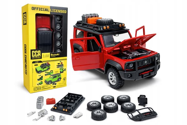 SUZUKI JIMNY 1:32 Scale Model + TUNING MODIFICATION KIT – Metal Car