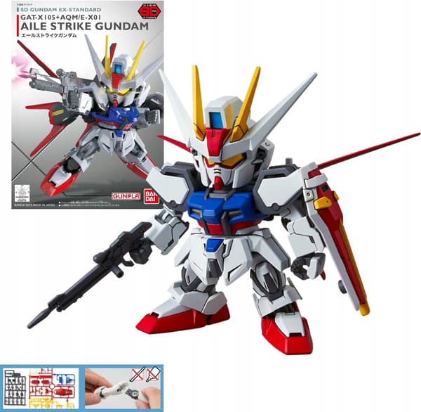Aile Strike Gundam Collectable figurine for children