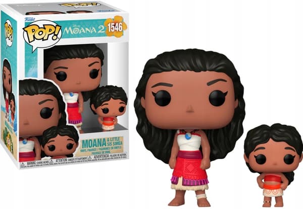 Funko Pop! MOANA 2 & Buddy 1546 Moana and Simea