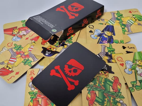 852227 Lego System Pirates Classic Roger Playing Cards