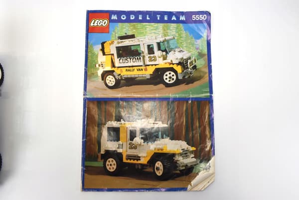 LEGO 5550 Custom Rally Van [Model Team] with instructions | camper van