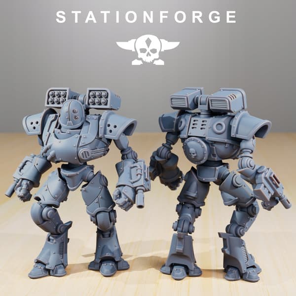 Scavenger Exutars, 3 st. – Station Forge – 3D-utskrift