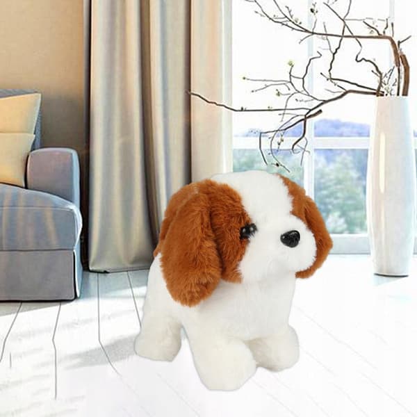 18cm Interactive Plush Puppy, Electronic Toy, Cute Robot Dog, Fun Shepherd