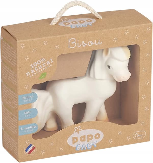BISOU TEETHING TOY FIGURINE - PAPO - 35002