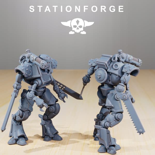 Scavenger Exutars, 3 st. – Station Forge – 3D-utskrift