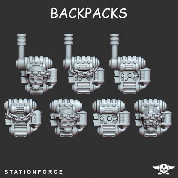 Scavenger Bikers x3 – Station Forge – 3D-utskrift