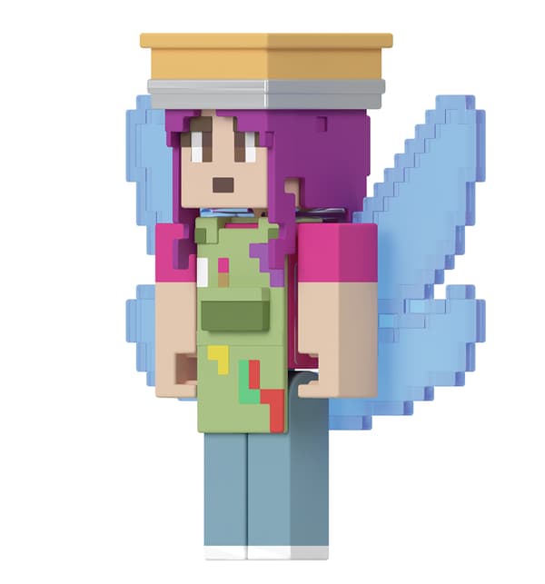 Mattel Minecraft Creator Artists Apron Figurine