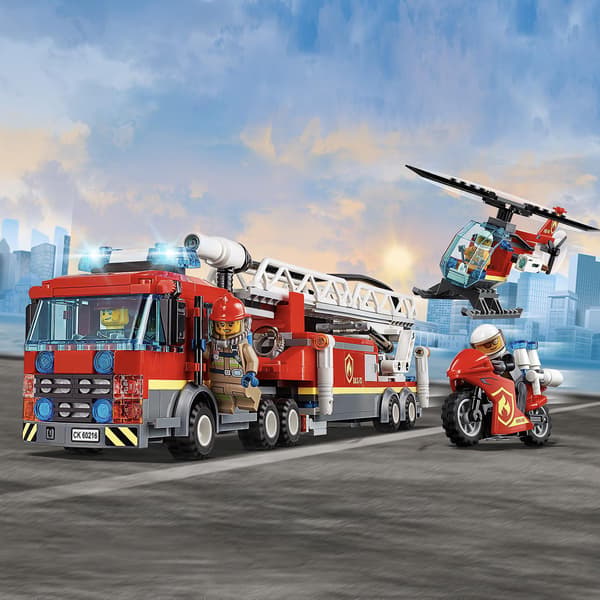 LEGO City 60216 Downtown Fire Station Set