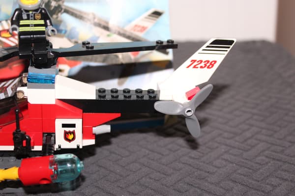 LEGO CITY TOWN 7238 Fire Helicopter SET INSTRUCTIONS