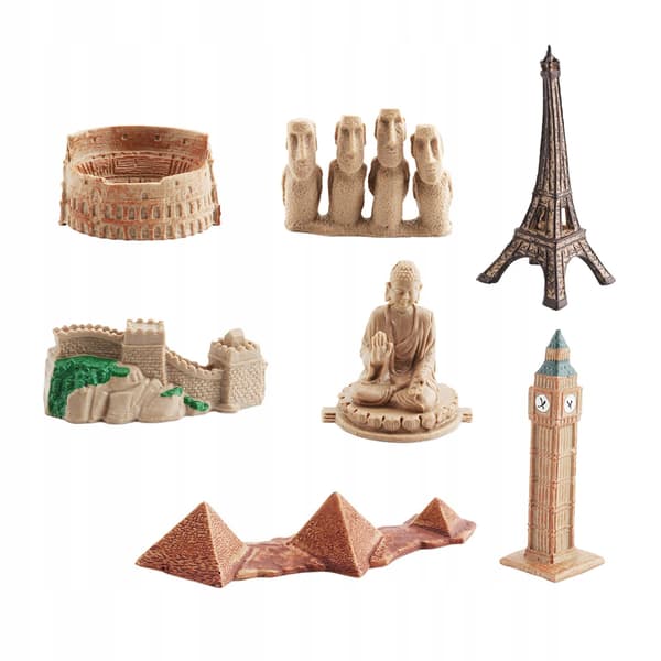 Set of 7 Micro Educational Construction Models