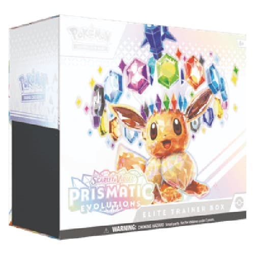 Pokemon Prismatic Evolutions Elite Trainer Box German
