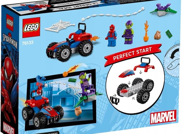 Lego minifigure @@@ GREEN GOBLIN sh545 @@@ from set 76133