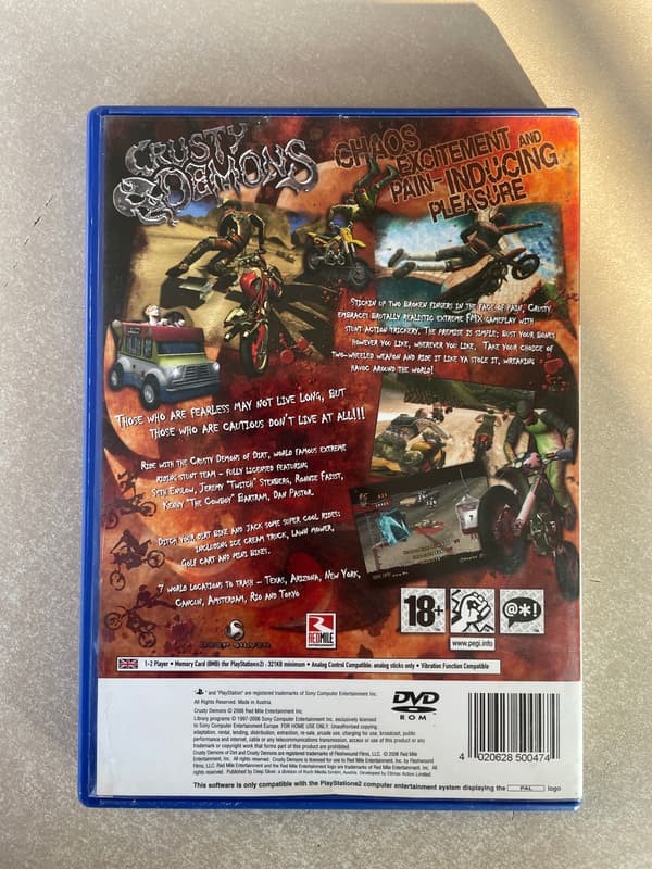 PS2 CRUSTY DEMONS