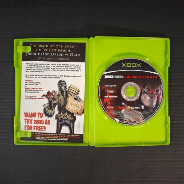 Judge Dredd (ENG) XBOX Classic Condition: Very Good