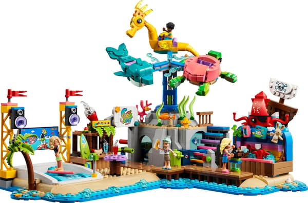 Lego Friends Beach Amusement Park Set 41737 (( dented box )))