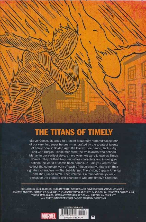Timely’s Greatest: The Golden Age Human Torch By